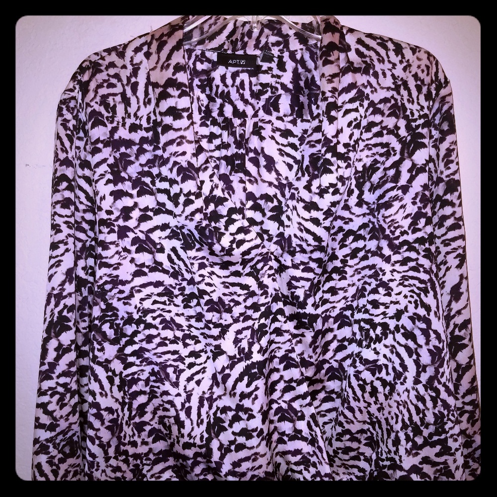 Apt.9 Animal print blouse